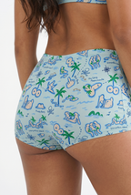 The Pirate's Booty | Naughty Map Modal Boyshort Underwear - Shinesty