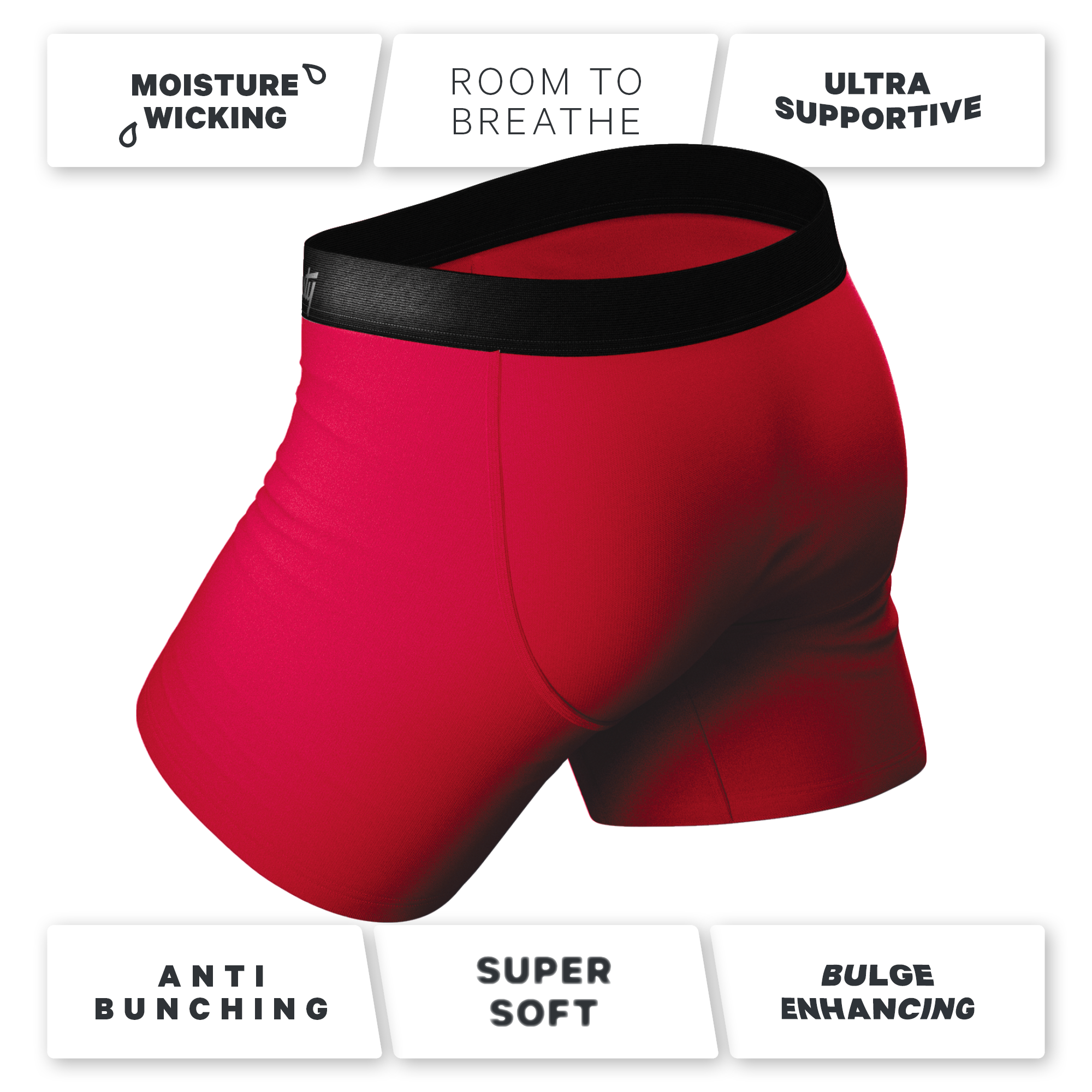 The Bread Winners | Ball Hammock® Pouch Boxer Briefs with Fly 5 Pack - Shinesty