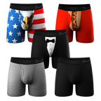 The Bread Winners | Ball Hammock® Pouch Boxer Briefs with Fly 5 Pack - Shinesty