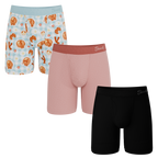 The Breakfast Pack | Long Leg Ball Hammock® Pouch Underwear With Fly 3 Pack - Shinesty