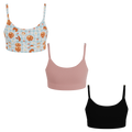 The Breakfast in Bed | Boob Hammock™ Scoop Bralette 3 Pack - Shinesty