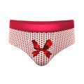 The Date Night | Valentine's Day Bow Ball Hammock® Pouch Underwear Briefs - Shinesty