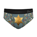 The Giddy Up | Sheriff Badge Ball Hammock® Pouch Underwear Briefs - Shinesty