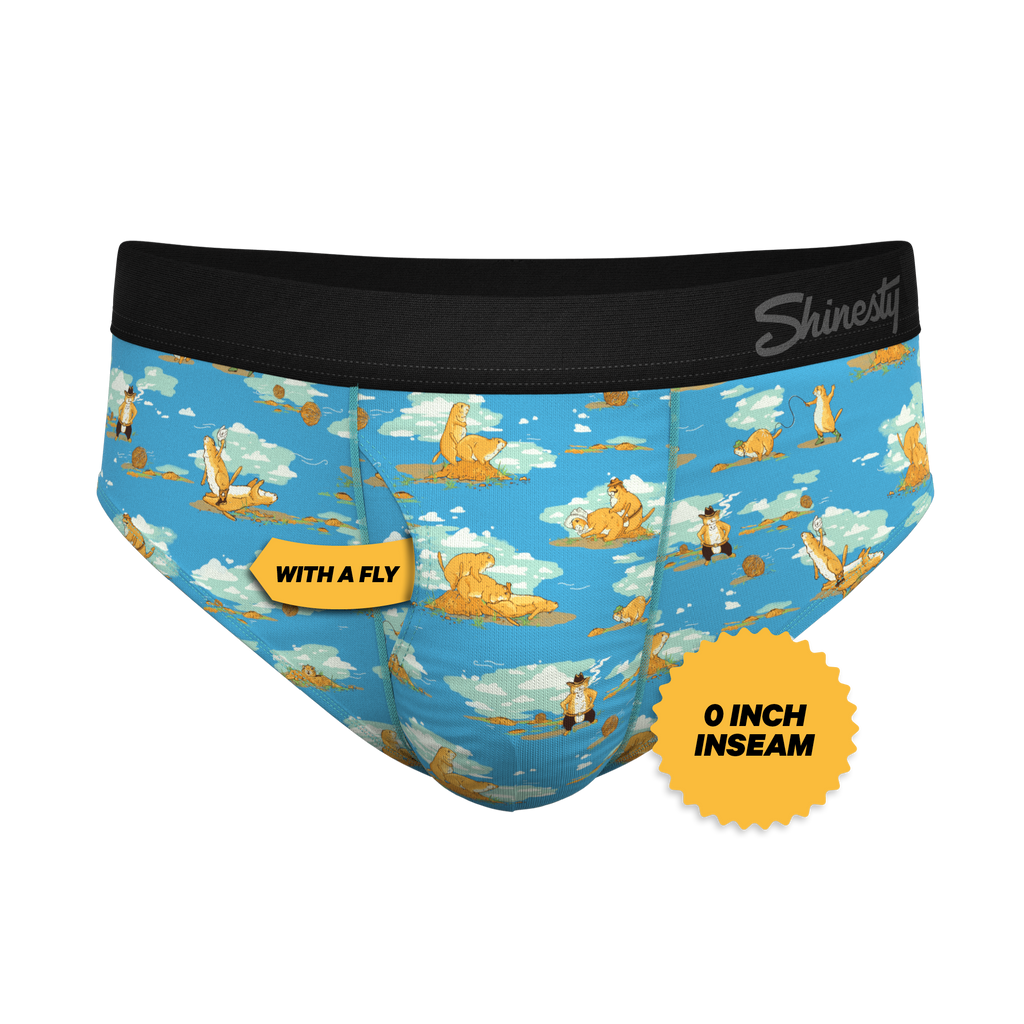 The Brokeback Mounted | Prairie Dog Ball Hammock® Pouch Underwear Briefs - Shinesty