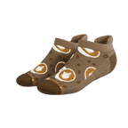 The Caf-fiend | Coffee Heel Hammock™ Ankle Socks - Shinesty