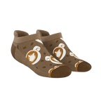 The Caf-fiend | Coffee Heel Hammock™ Ankle Socks - Shinesty