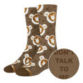 The Caf-fiend | Coffee Heel Hammock™ Crew Socks - Shinesty