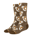 The Caf-fiend | Coffee Heel Hammock™ Crew Socks - Shinesty