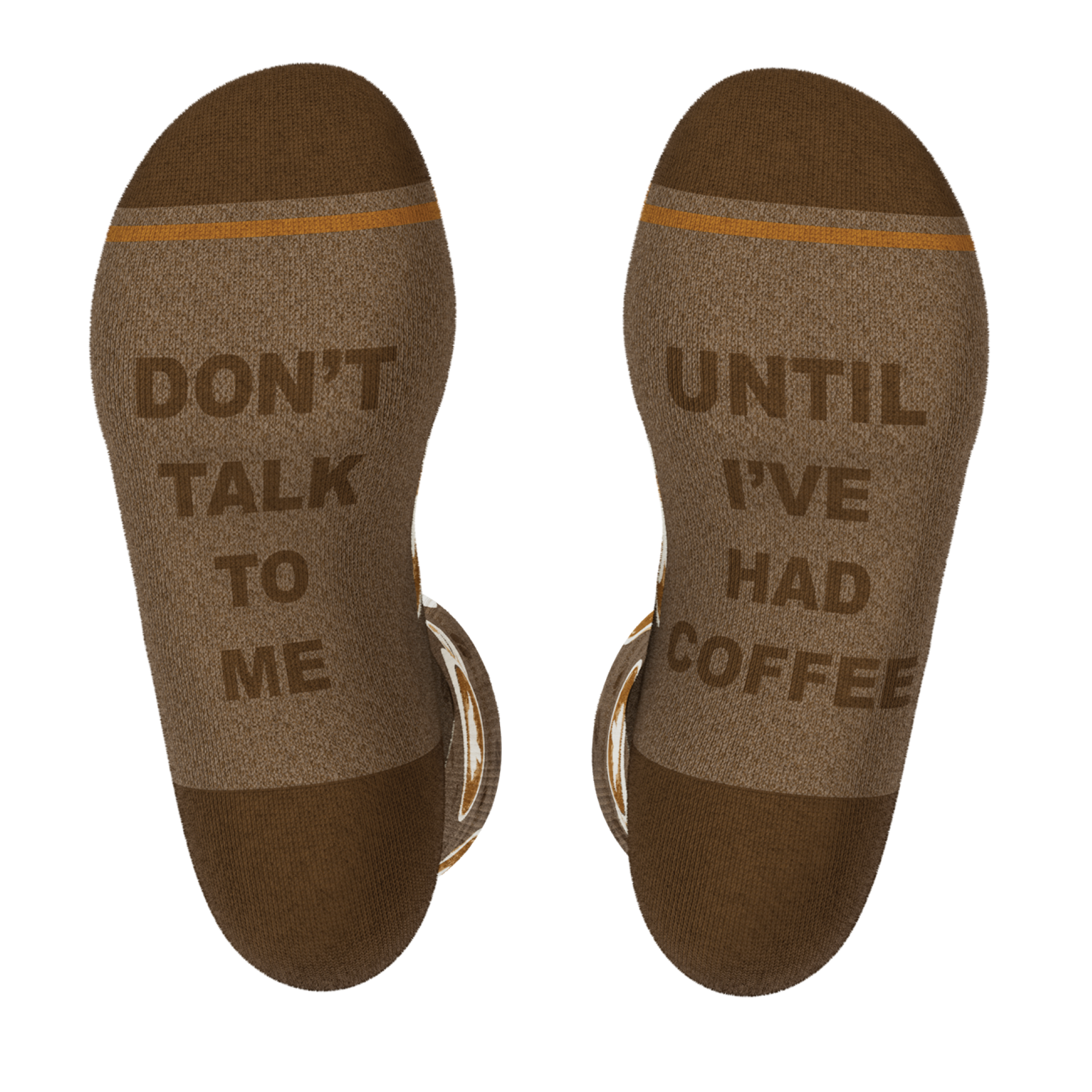 The Caf-fiend | Coffee Heel Hammock™ Crew Socks - Shinesty