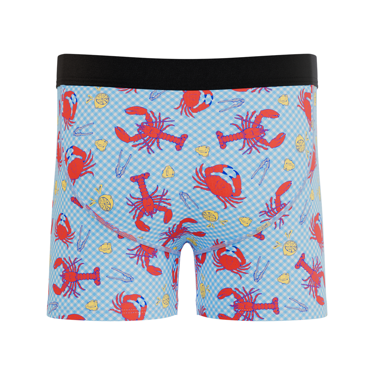 The Cajun Cookout | Summer Crabs Youth Boxer Briefs - Shinesty
