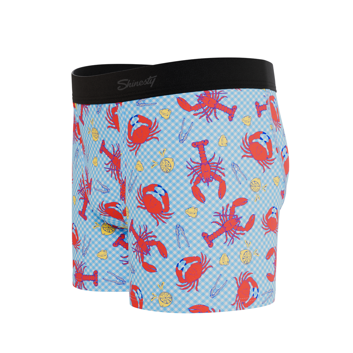 The Cajun Cookout | Summer Crabs Youth Boxer Briefs - Shinesty