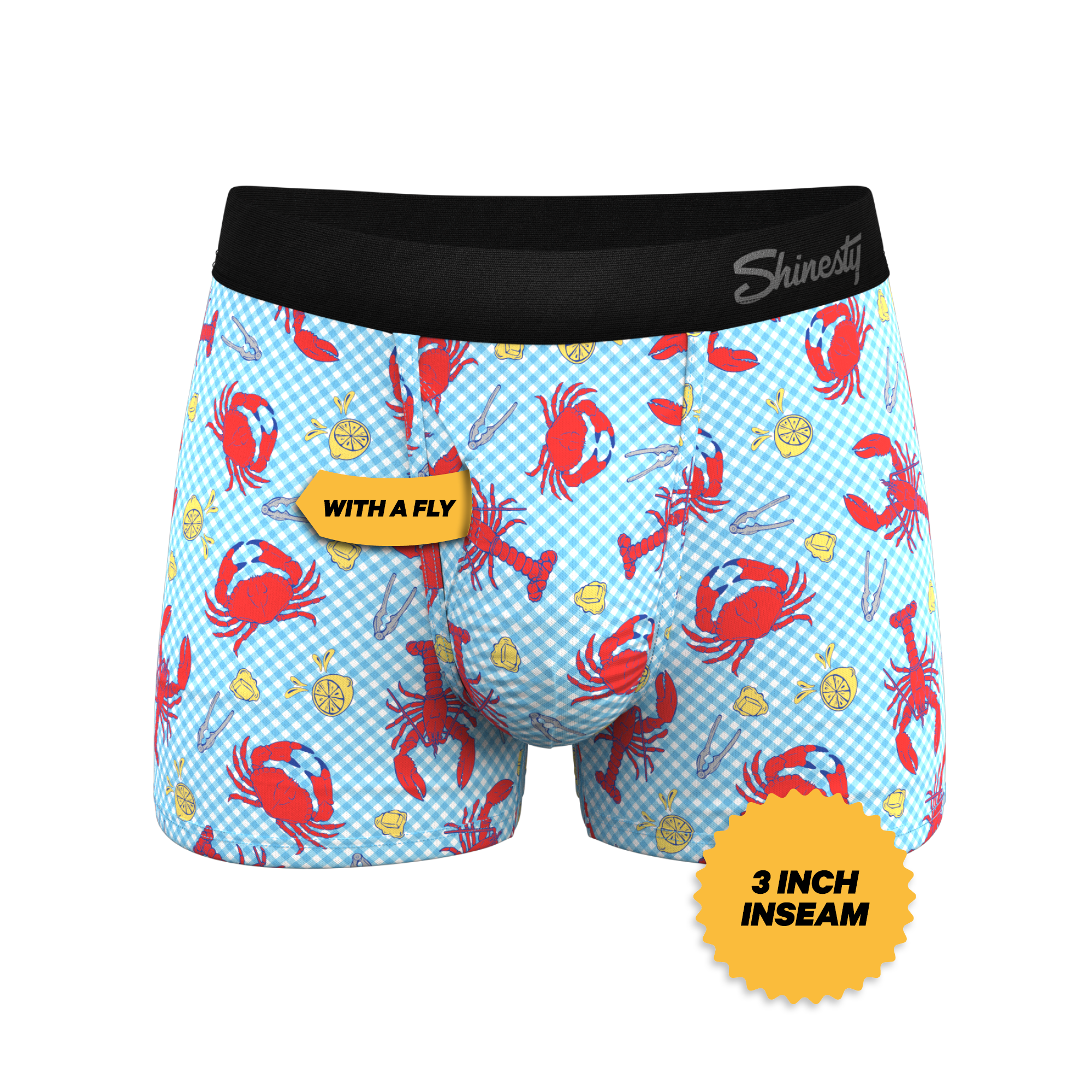 The Cajun Cookout | Summer Crabs Ball Hammock® Pouch Trunks Underwear - Shinesty
