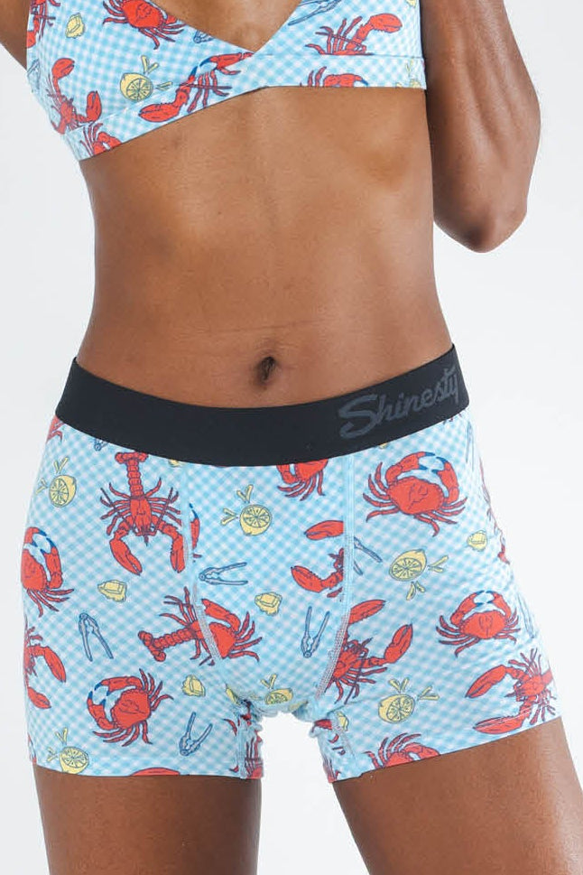 The Cajun Cookout | Summer Crabs Women’s Boxers - Shinesty
