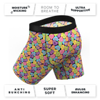 The Candy Crush | Candy Hearts Ball Hammock® Boxer - Long Leg - Shinesty