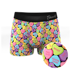 The Candy Crush | Candy Hearts Ball Hammock® Pouch Trunks Underwear - Shinesty