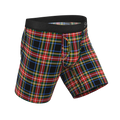 The Cappuccino | Holiday Tartan Plaid Ball Hammock® Boxer - Long Leg - Shinesty