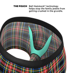 The Cappuccino | Holiday Tartan Plaid Ball Hammock® Pouch Trunks Underwear - Shinesty