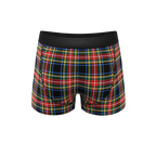 The Cappuccino | Holiday Tartan Plaid Ball Hammock® Pouch Trunks Underwear - Shinesty