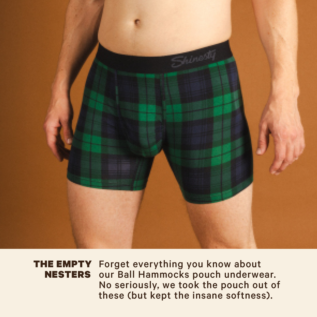 The Cappuccino | Holiday Tartan Plaid Boxers - Shinesty