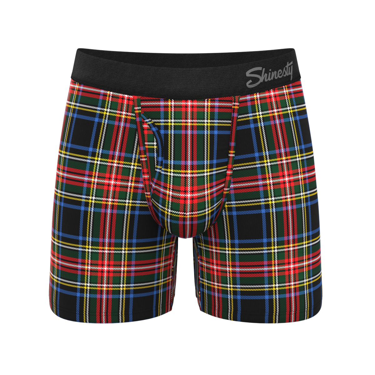 The Cappuccino | Holiday Tartan Plaid Ball Hammock® Magnum Big Pouch Underwear - Shinesty