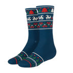 The Caribou Lous | Christmas Deer Heel Hammock™ Crew Socks - Shinesty