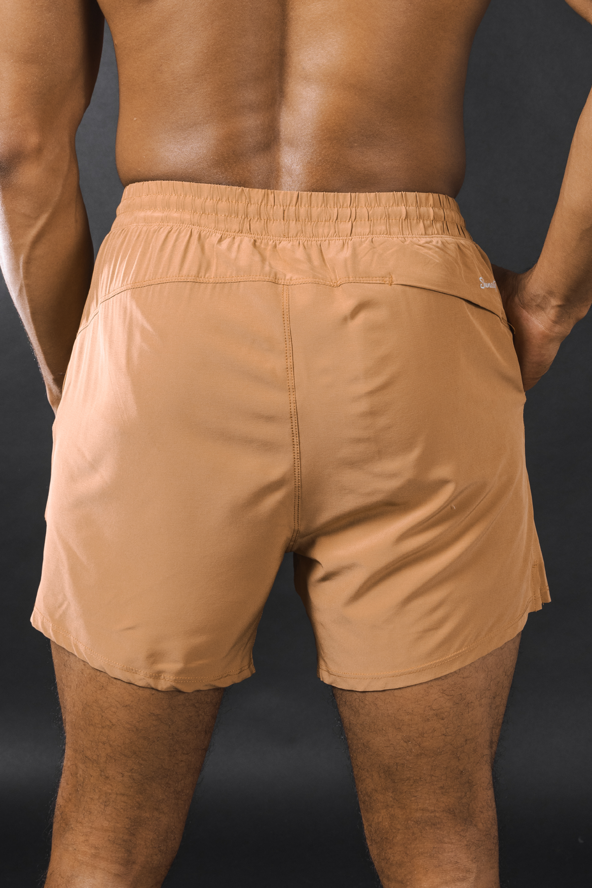 The Casual Thigh Day | Khaki Aztec Ball Hammock® 5 Inch Athletic Shorts - Shinesty