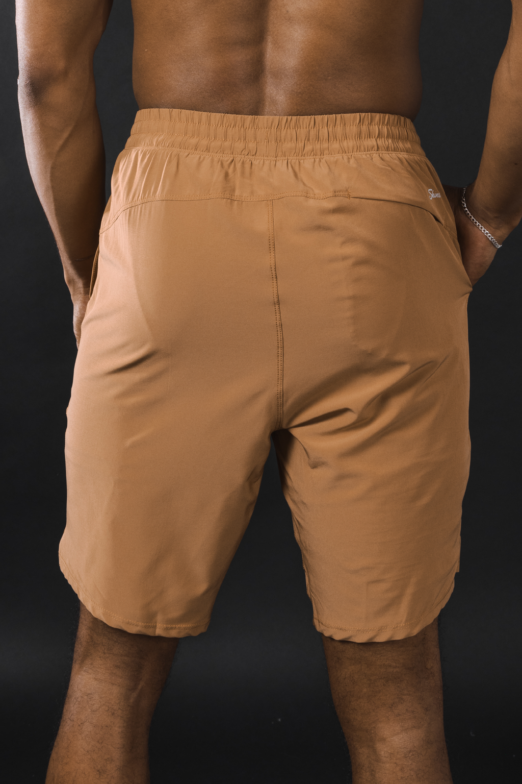 The Casual Thigh Day | Khaki Aztec Ball Hammock® 9 Inch Athletic Shorts - Shinesty