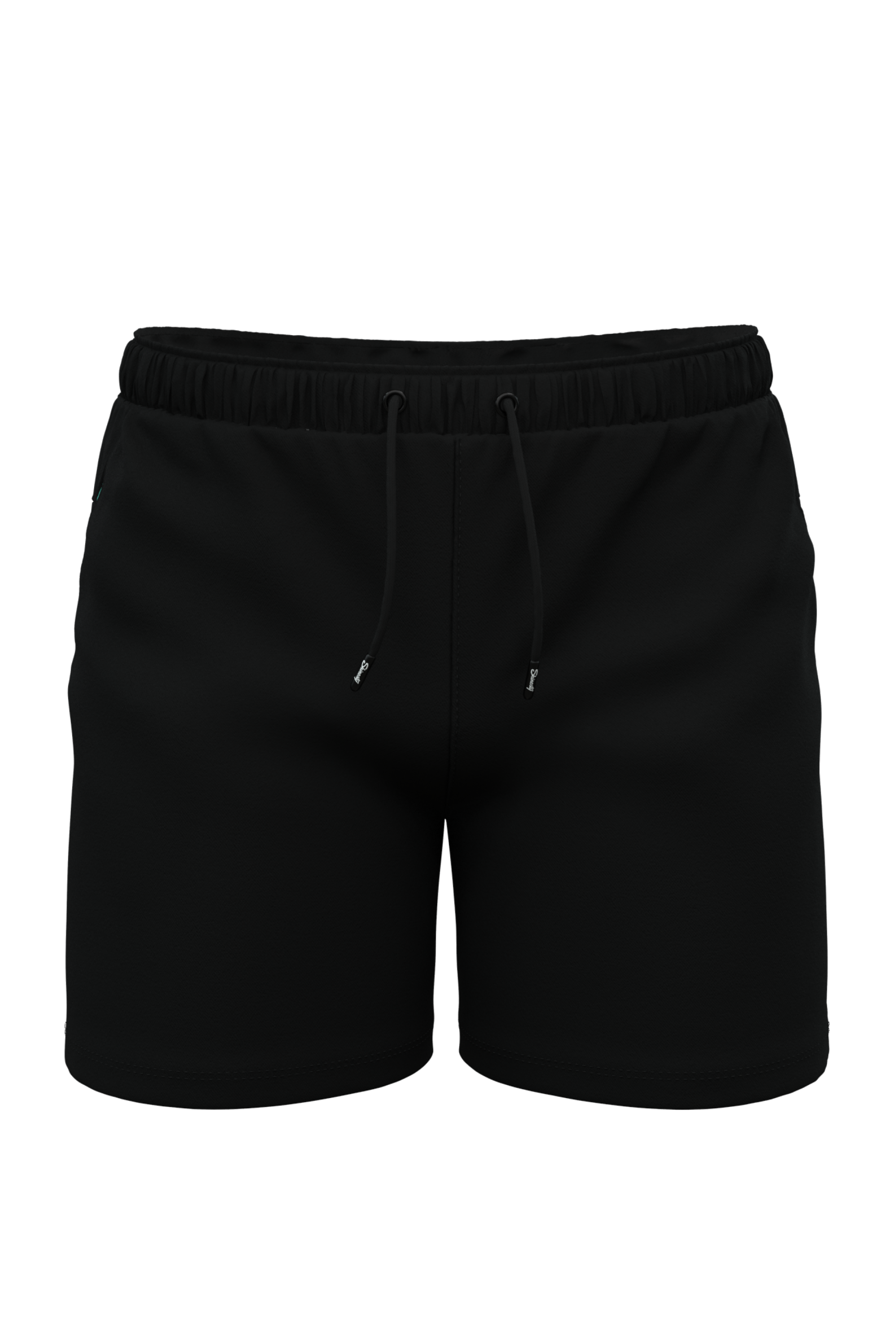 The Catamaran | Black Tropical Ball Hammock® Pouch 5" Swim Trunks - Shinesty