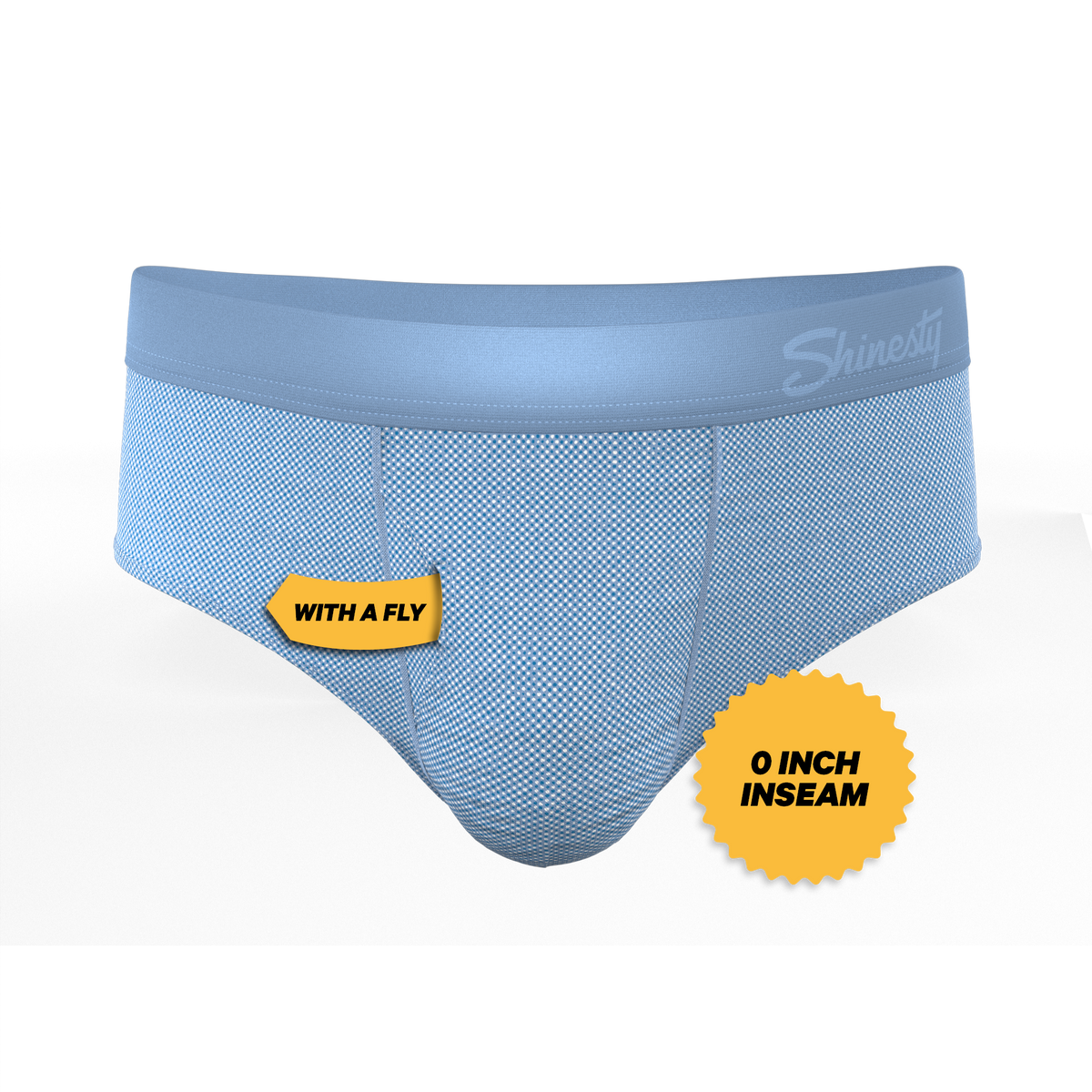 The Chambray All Day | Blue Chambray Ball Hammock® Pouch Underwear Briefs - Shinesty
