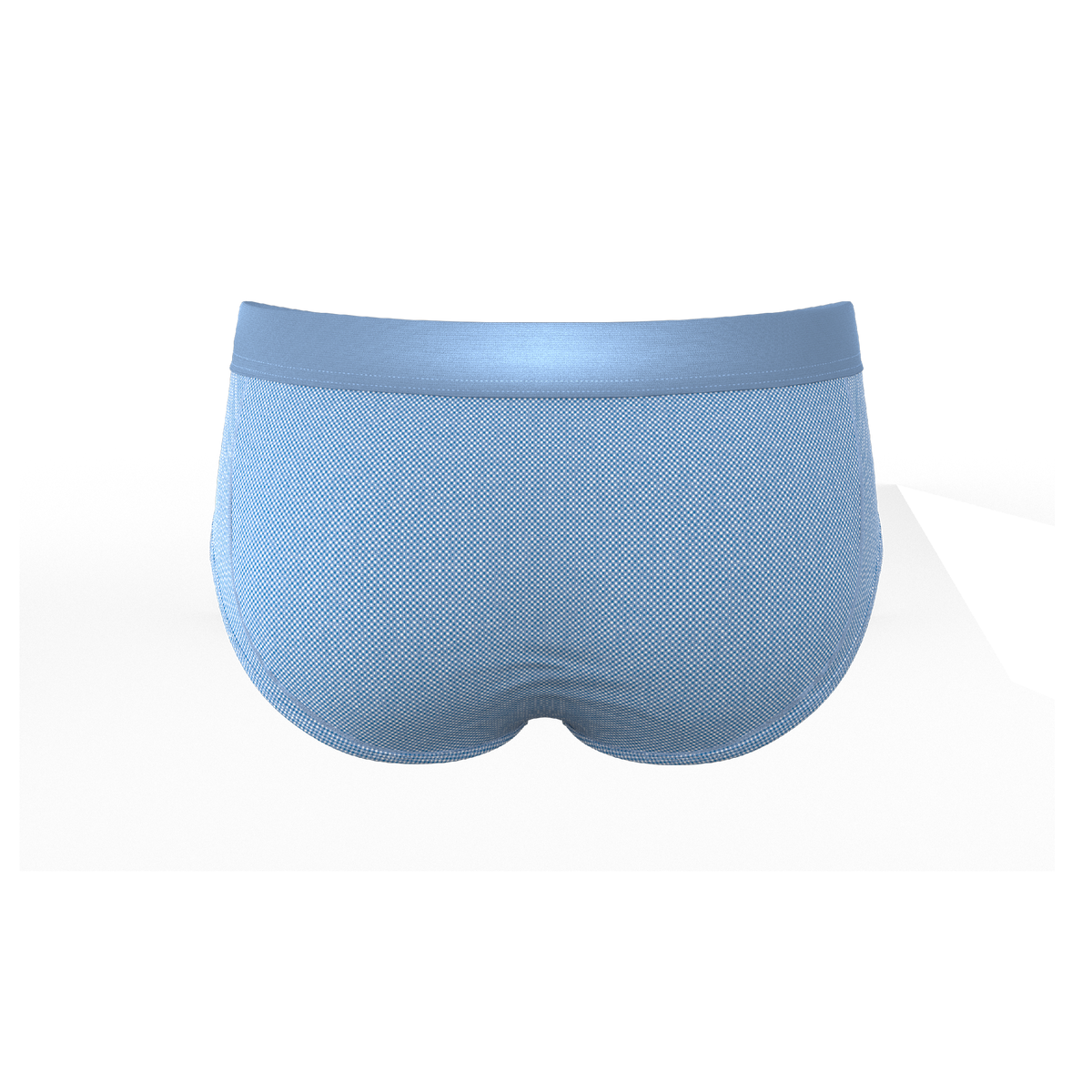 The Chambray All Day | Blue Chambray Ball Hammock® Pouch Underwear Briefs - Shinesty