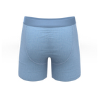 The Chambray All Day | Blue Chambray Ball Hammock® Pouch Underwear - Shinesty