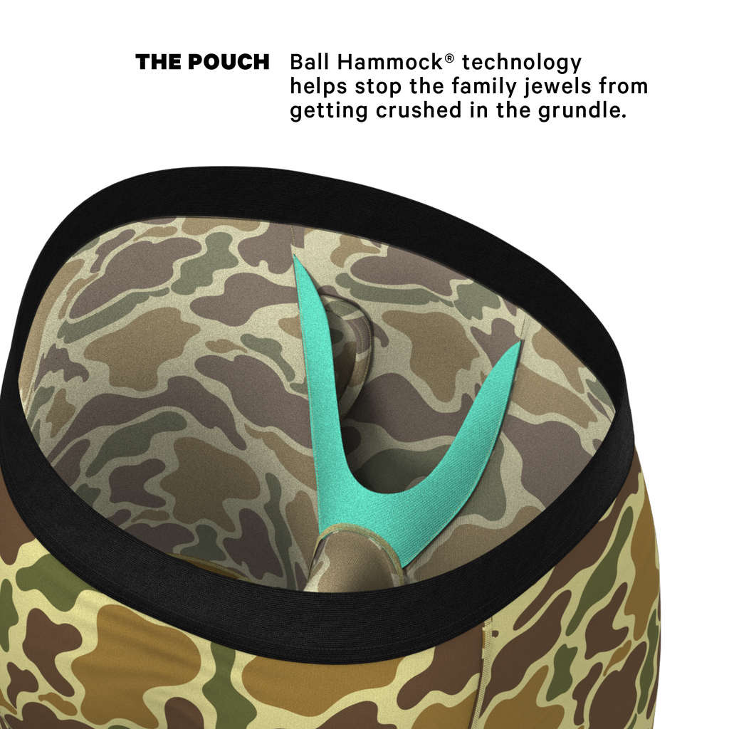 The Chameleon | Duck Camouflage Ball Hammock® Boxer - Long Leg - Shinesty