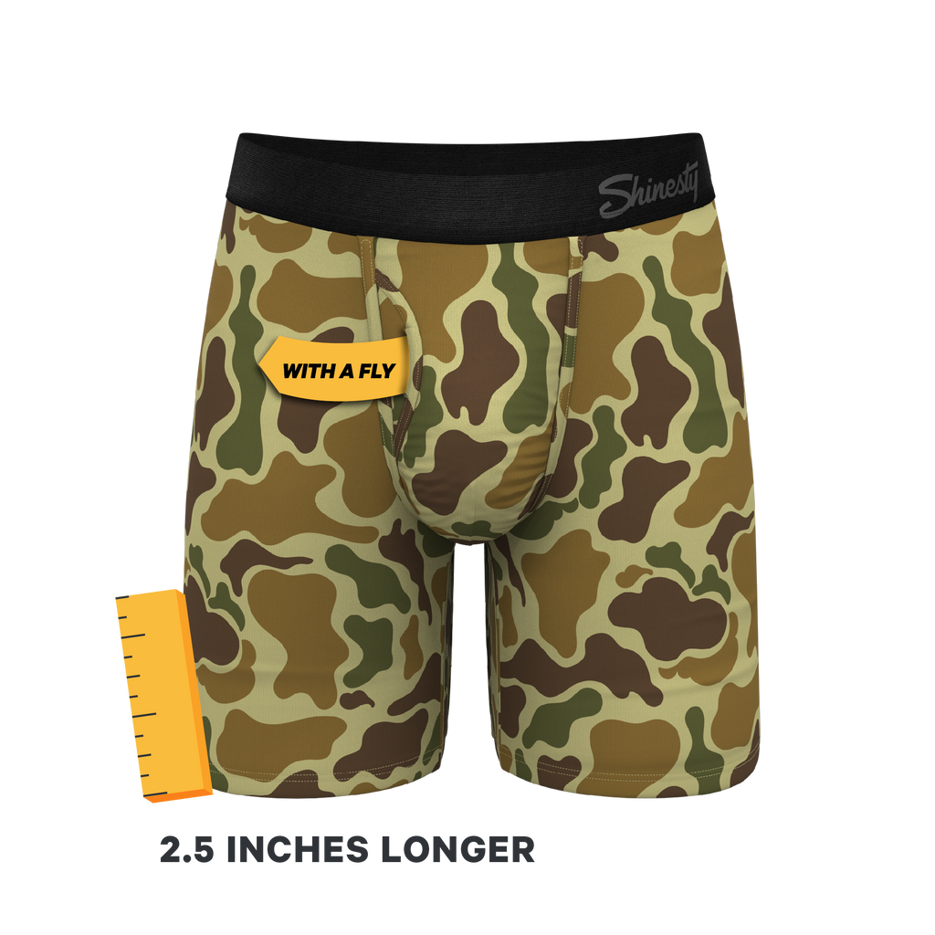 The Chameleon | Duck Camouflage Ball Hammock® Boxer - Long Leg - Shinesty