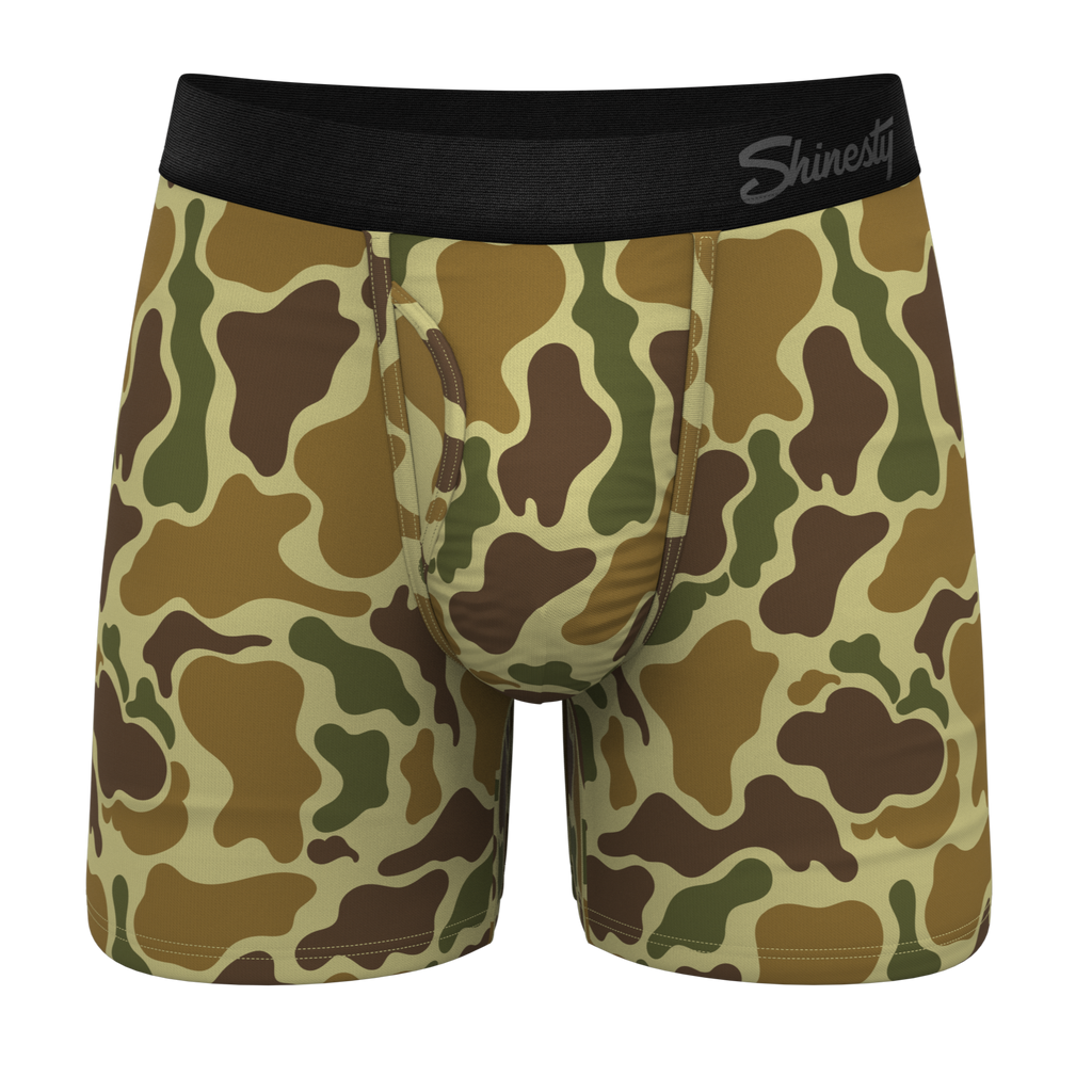 The Chameleon | Duck Camouflage Ball Hammock® Pouch Underwear With Fly - Shinesty