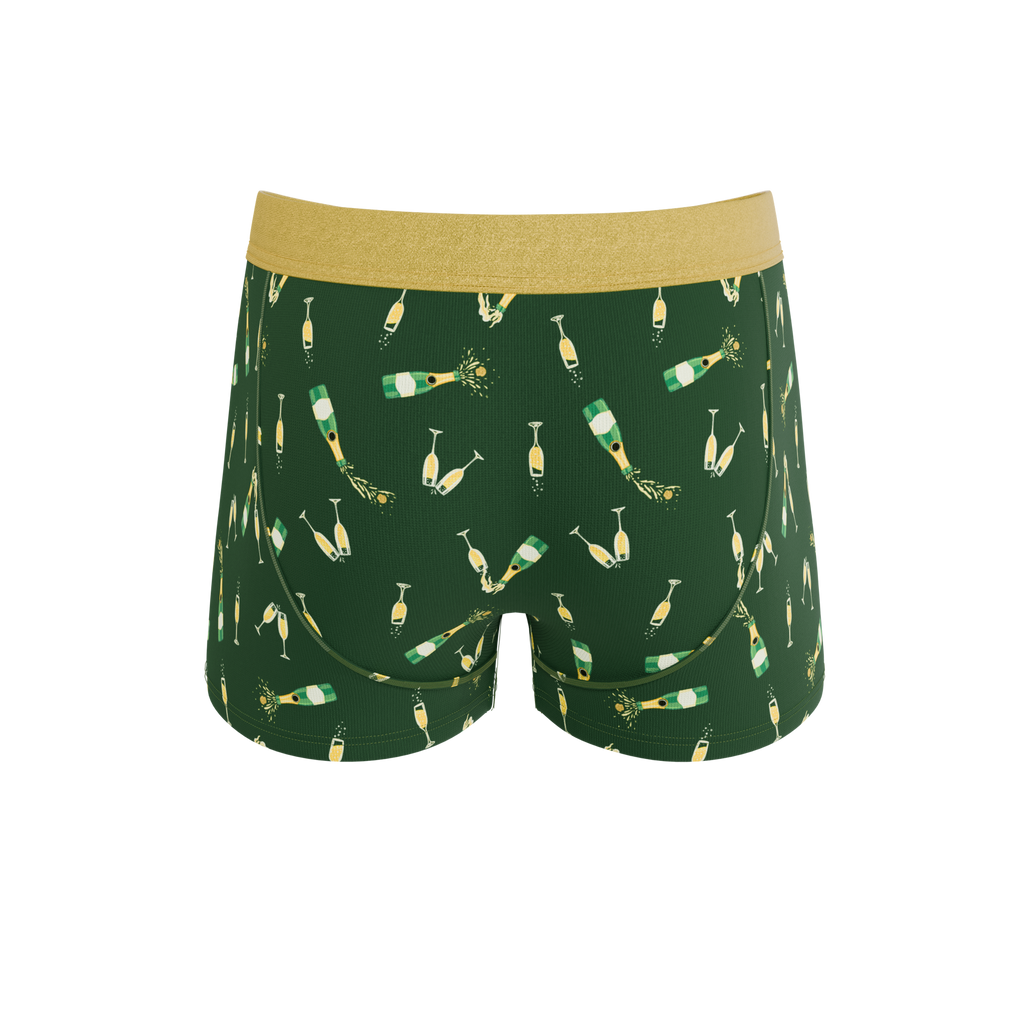 The Champagne Showers | New Years Ball Hammock® Pouch Trunks Underwear - Shinesty