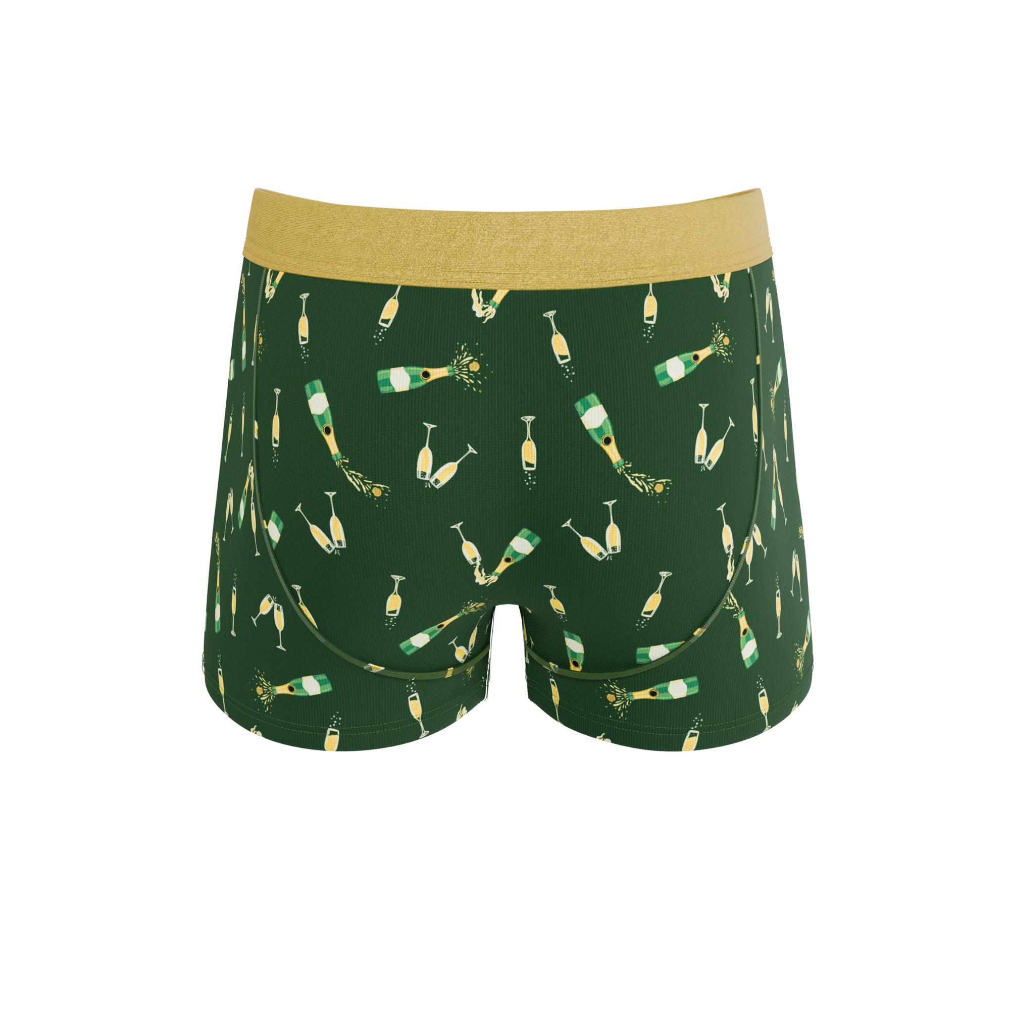 The Champagne Showers | New Years Ball Hammock® Pouch Trunks Underwear - Shinesty