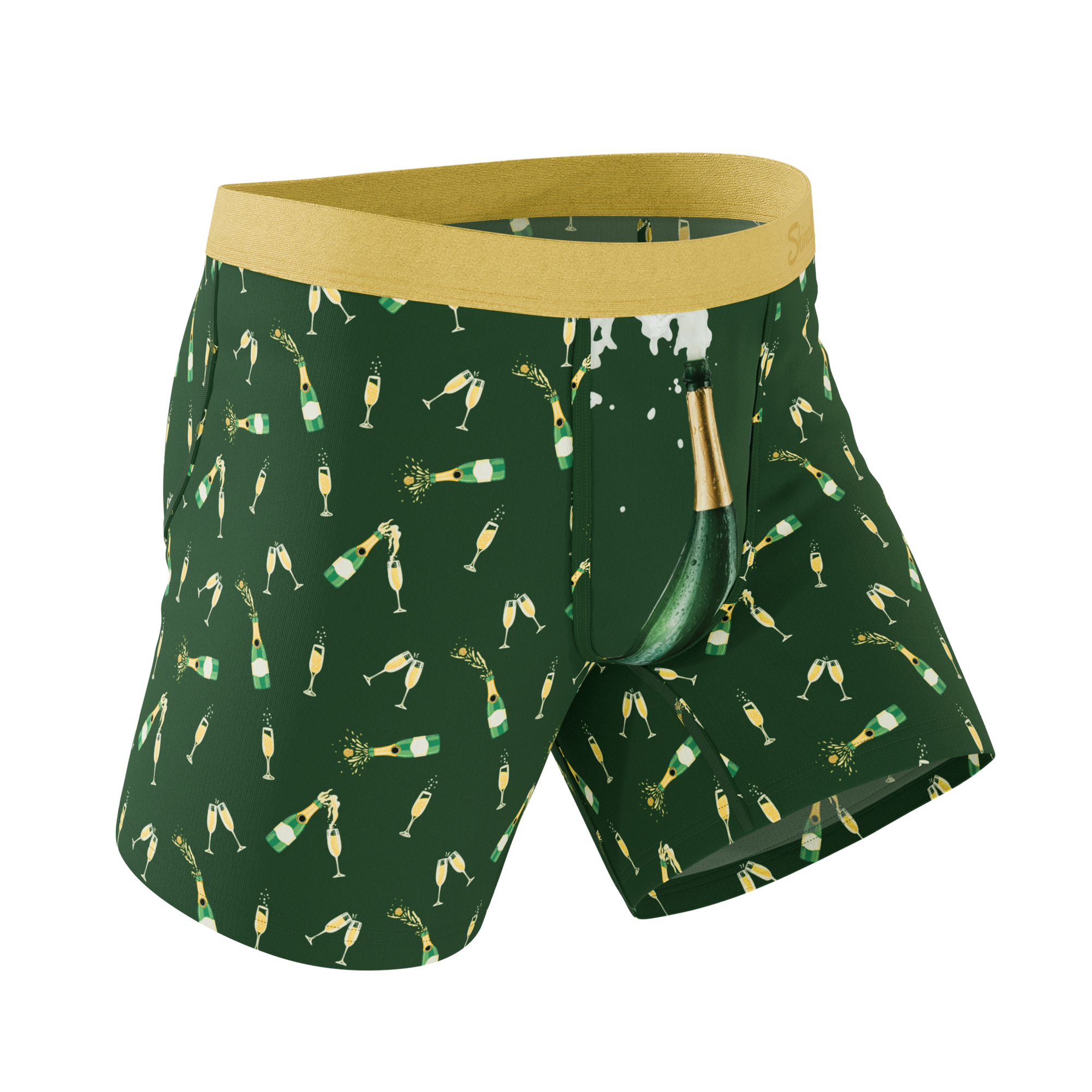 The Champagne Showers | New Years Ball Hammock® Pouch Underwear - Shinesty
