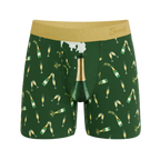 The Champagne Showers | New Years Ball Hammock® Pouch Underwear With Fly - Shinesty