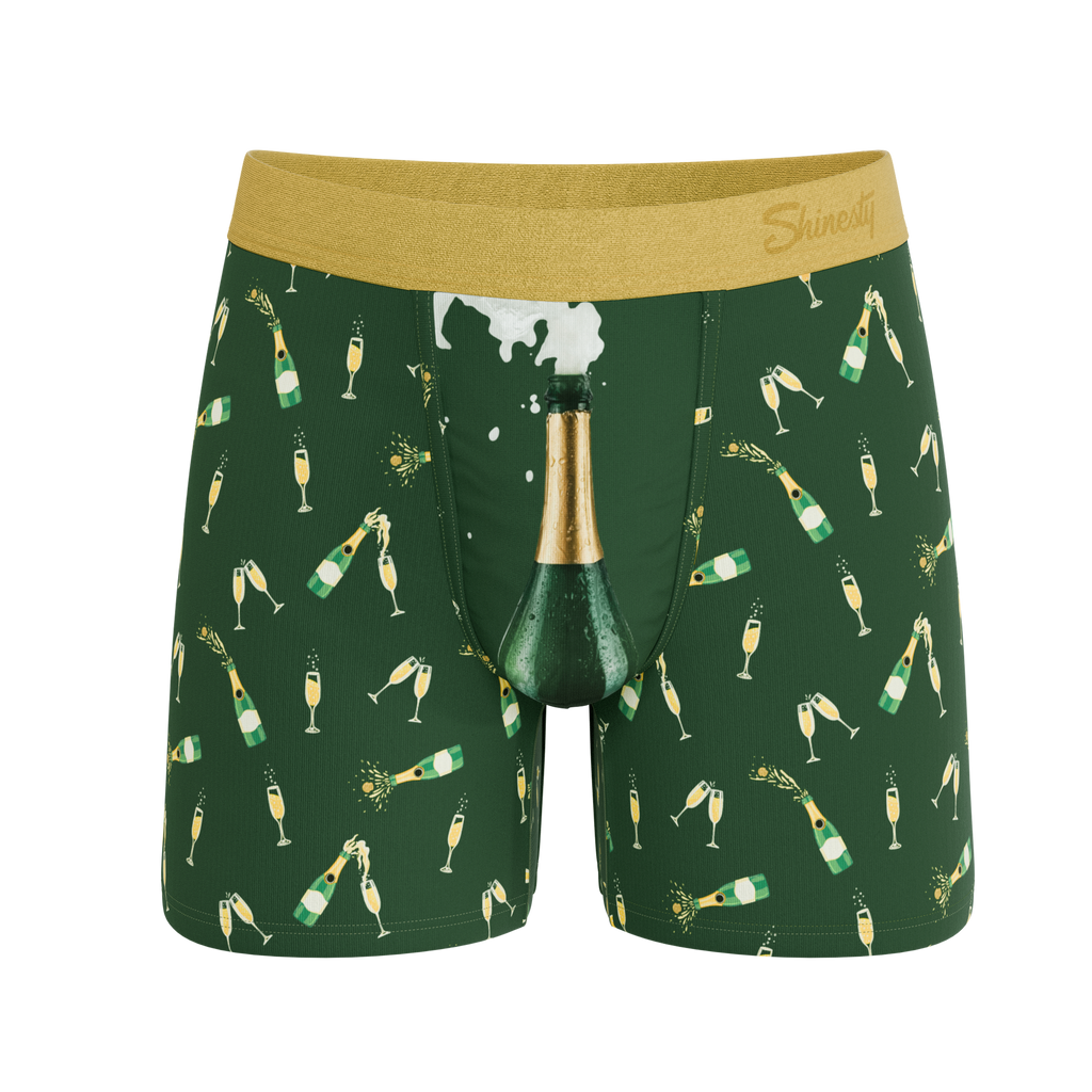 The Champagne Showers | New Years Ball Hammock® Pouch Underwear - Shinesty
