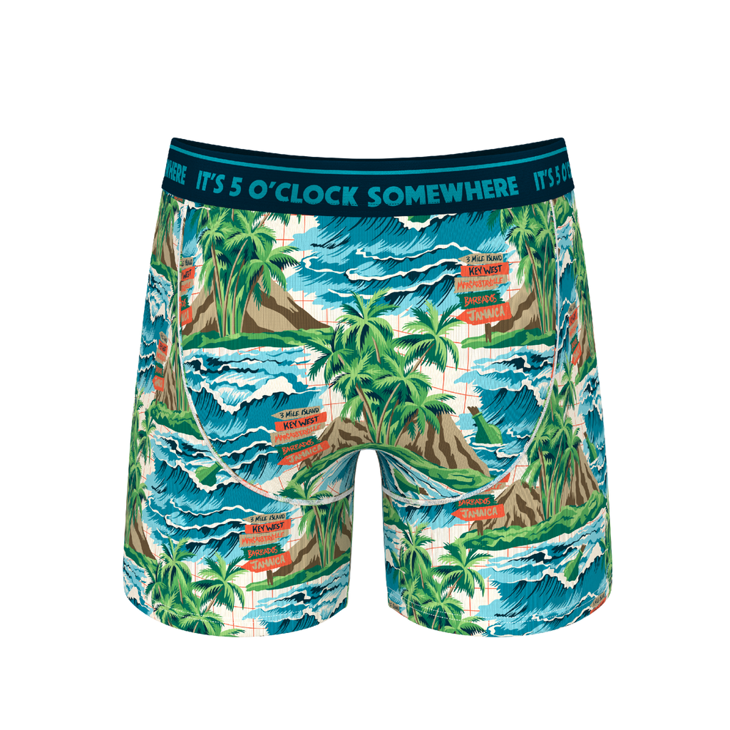 The Changes In Latitudes | Shinesty x Margaritaville® Ball Hammock® Pouch Underwear With Fly - Shinesty