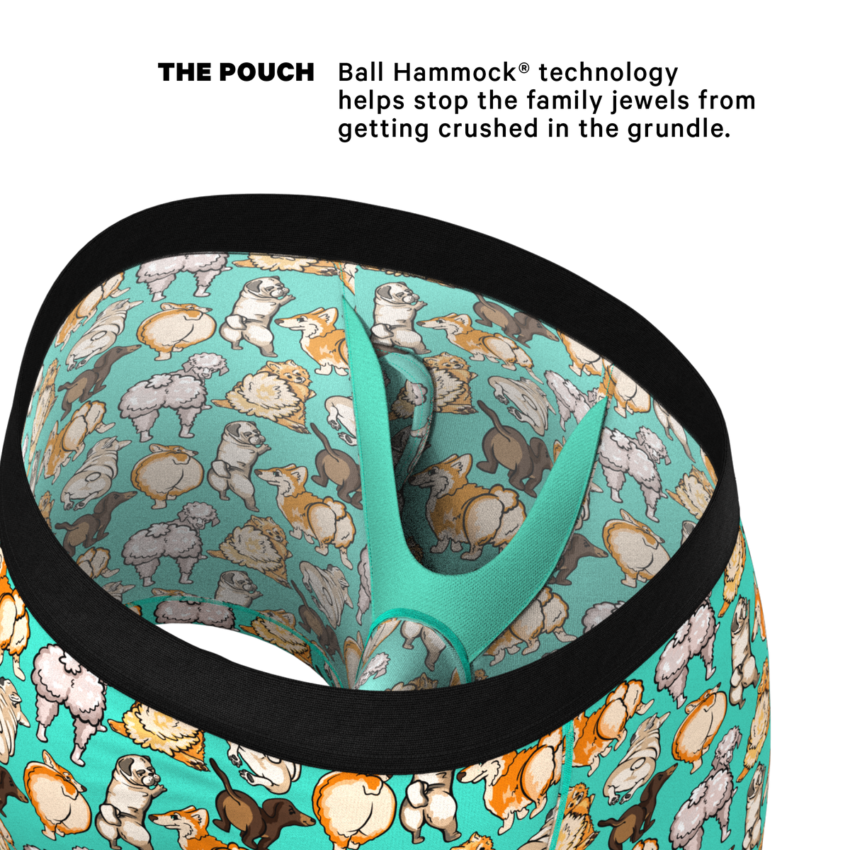 The Chasing Tail | Shinesty x Frankie LaPenna Ball Hammock® Pouch Underwear With Fly - Shinesty