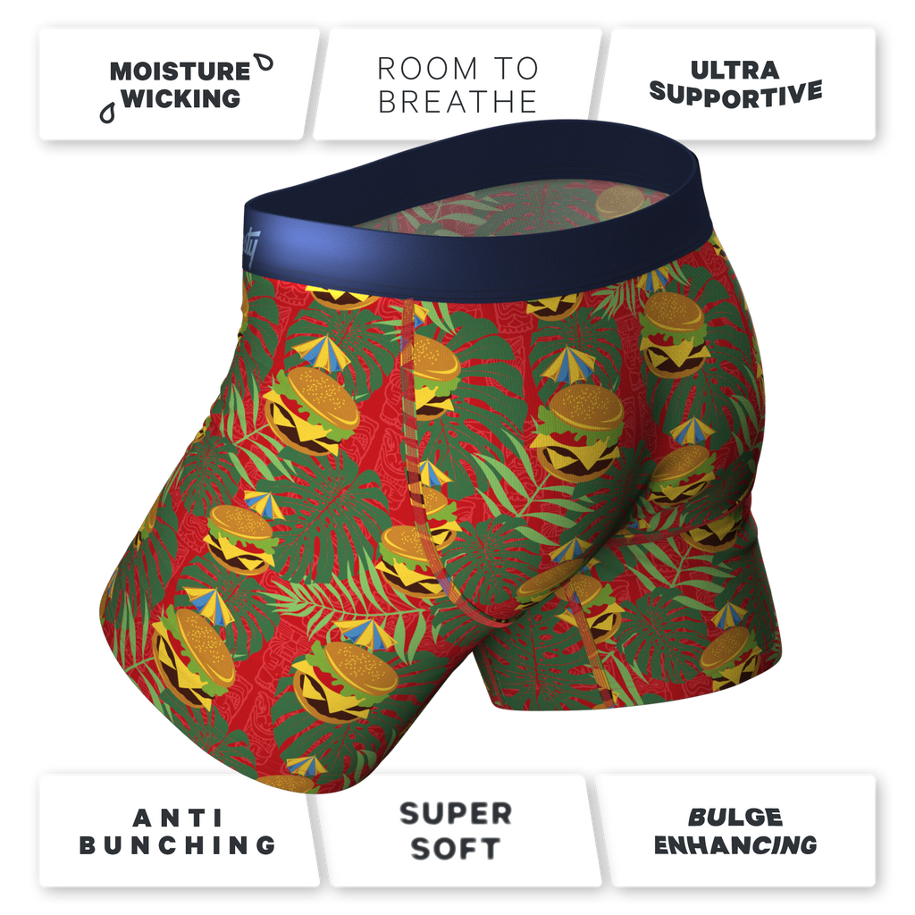 The Cheeseburger In Paradise | Margaritaville® Ball Hammock® Pouch Underwear - Shinesty