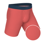 The Cherry Tomato | Coral Red Ball Hammock® Boxer - Long Leg - Shinesty