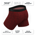The Cherub | Geometric Hearts Ball Hammock® Pouch Underwear - Shinesty