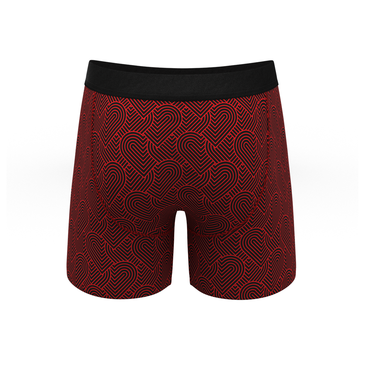 The Cherub | Geometric Hearts Ball Hammock® Pouch Underwear - Shinesty