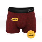 The Cherub | Geometric Hearts Ball Hammock® Pouch Trunks Underwear - Shinesty