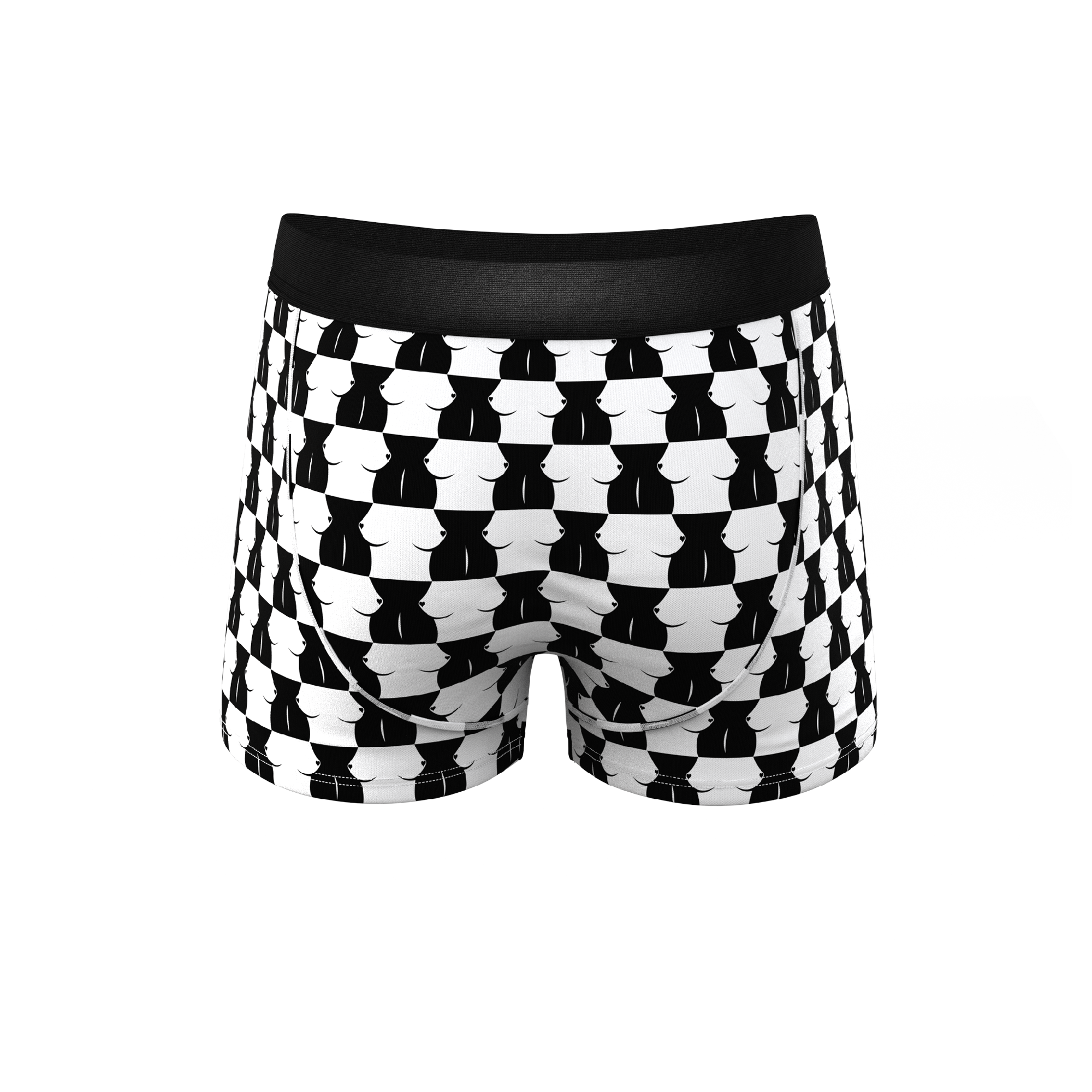 The Chest Mate | Checkered Ball Hammock® Pouch Trunks Underwear - Shinesty