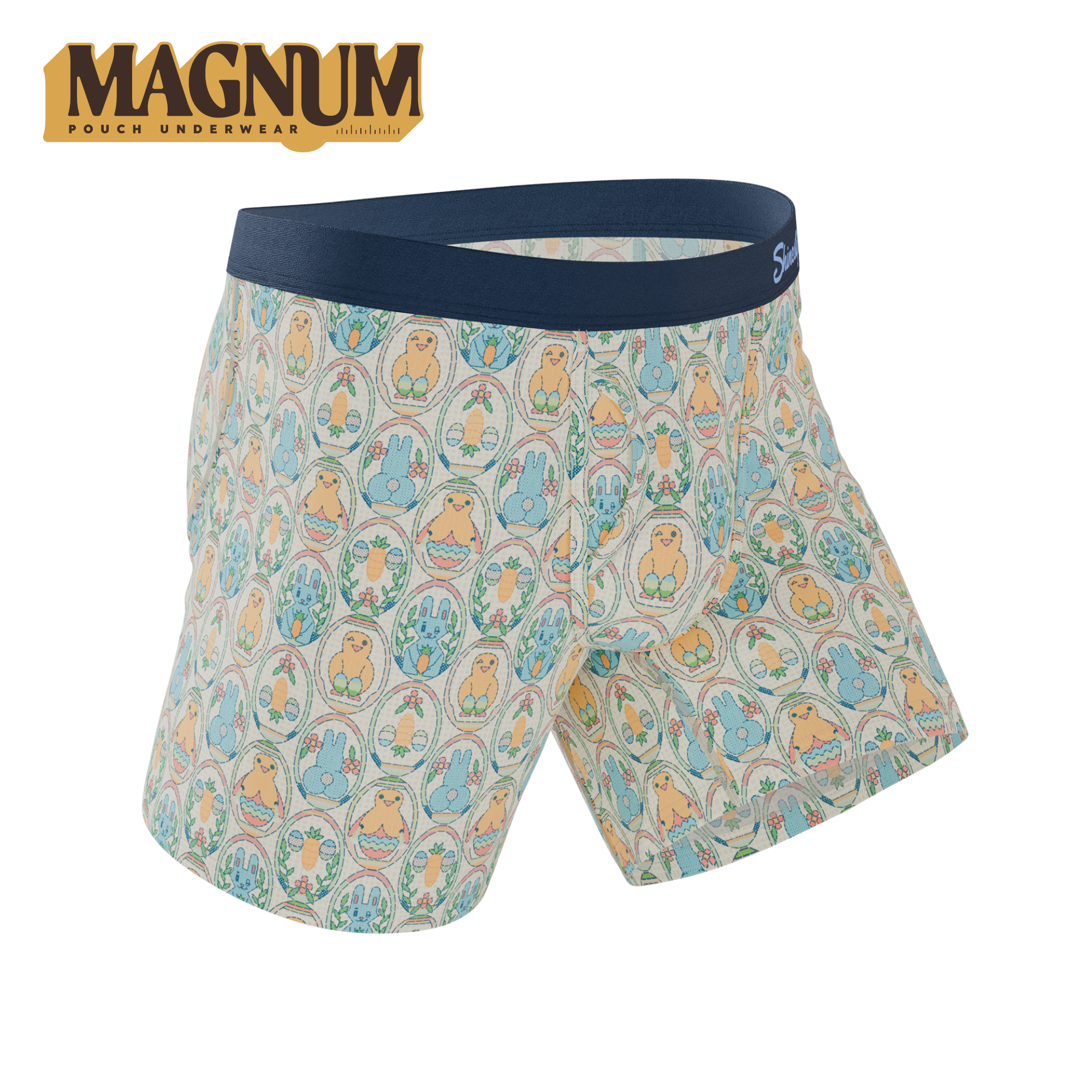 The Chicks Dig It | Pastel Easter Ball Hammock® Magnum Big Pouch Underwear - Shinesty