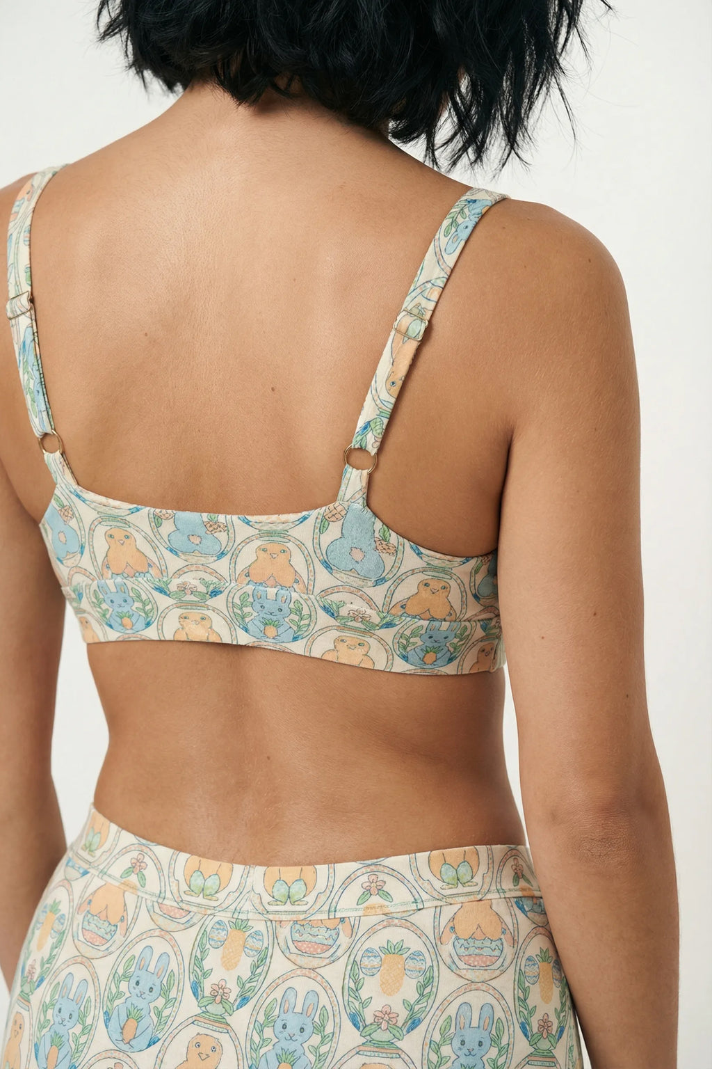 The Chicks Dig It | Pastel Easter Boob Hammock™ Plunge Bralette - Shinesty