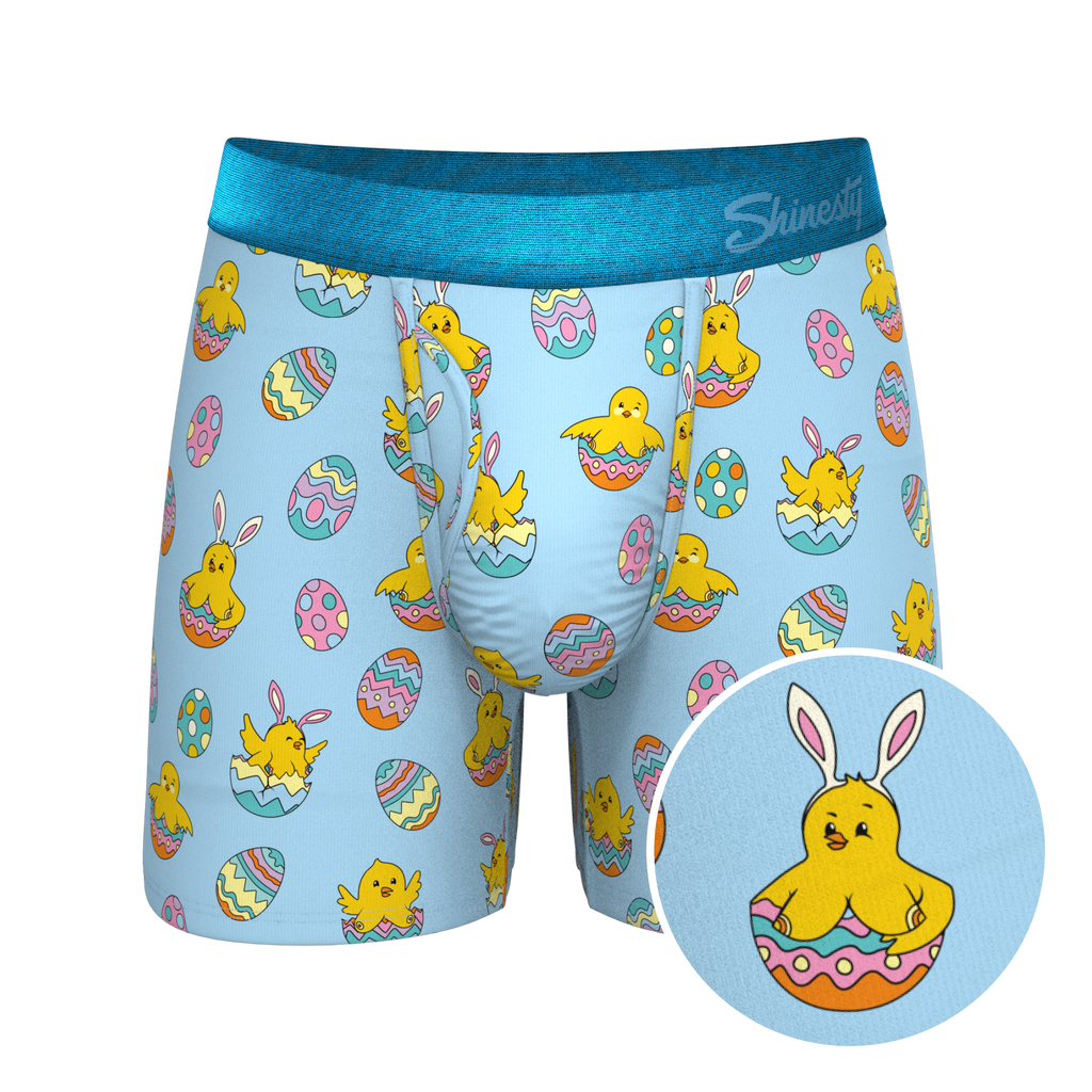The Chicks Gone Wild | Easter Chicks Ball Hammock® Pouch Underwear With Fly - Shinesty